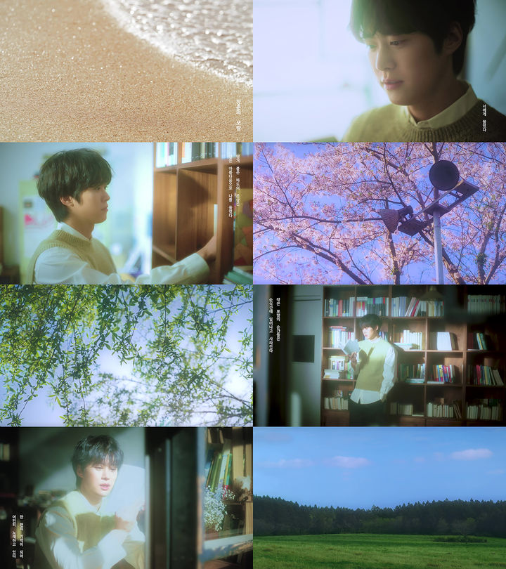 엔시티 도영의 첫 솔로 앨범 '청춘의 포말 (YOUTH)' 하이라이트 메들리 영상에 배우 공명이 출연했다. (사진=SM엔터테인먼트 제공) *재판매 및 DB 금지 [ ⓒ 뉴시스 ]