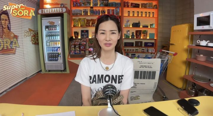 이소라. (사진=유튜브 채널 '슈퍼마켙 소라' 캡처) 2024.04.18. *재판매 및 DB 금지 / 사진 = 뉴시스
