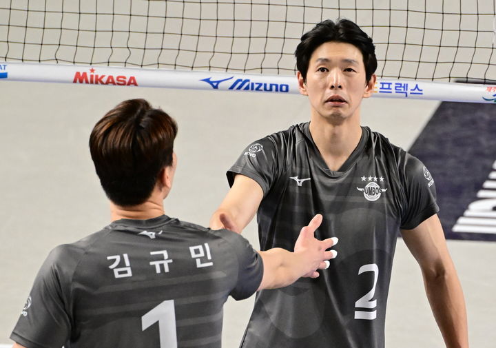 한선수. 2024.01.12. (사진=한국배구연맹 제공) *재판매 및 DB 금지 [ 사진 = 뉴시스 ]