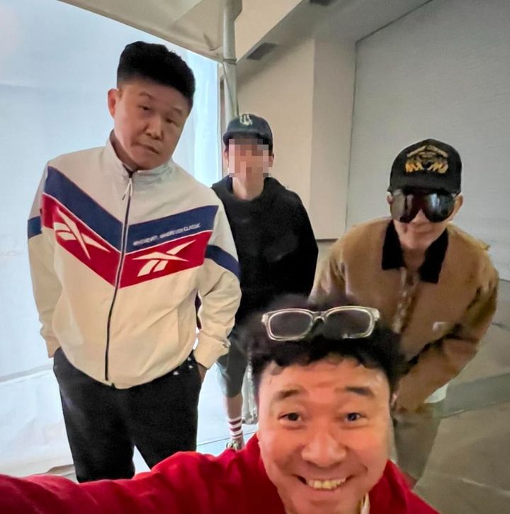 왼쪽부터 홍록기, 강원래, 구준엽. (사진=강원래 인스타그램 캡처) 2024.04.22.  *재판매 및 DB 금지 / 사진 = 뉴시스