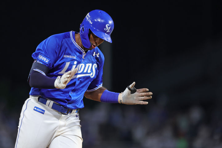 프로야구 삼성 라이온즈의 르윈 디아즈. (사진 =삼성 라이온즈 제공) *재판매 및 DB 금지 / 사진 = 뉴시스