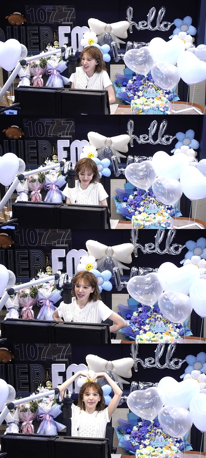 웬디가 SBS 파워FM '영스트리트' DJ로 돌아왔다. (사진=SM엔터테인먼트 제공) 2024.08.20.  *재판매 및 DB 금지 / 사진 = 뉴시스