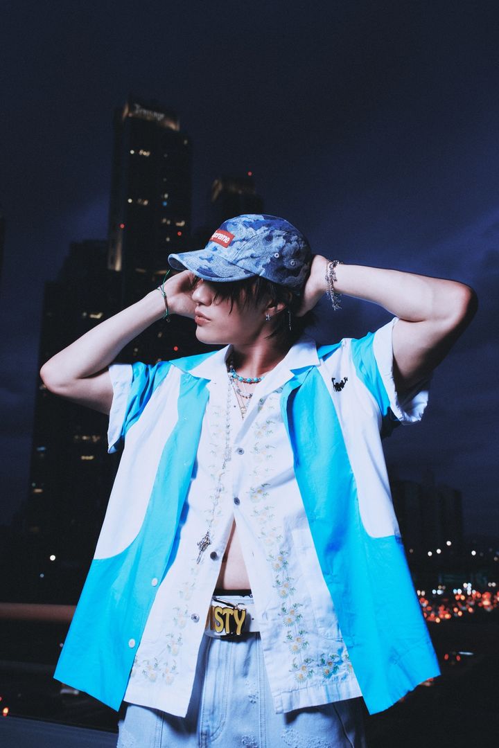 그룹 '트레저' 출신 솔로가수 방예담이 26일 미니 2집 '굿 바이브즈'의 콘셉트 포토를 공개했다. (사진=GF엔터테인먼트 제공) 2024.08.26. *재판매 및 DB 금지 / 사진 = 뉴시스