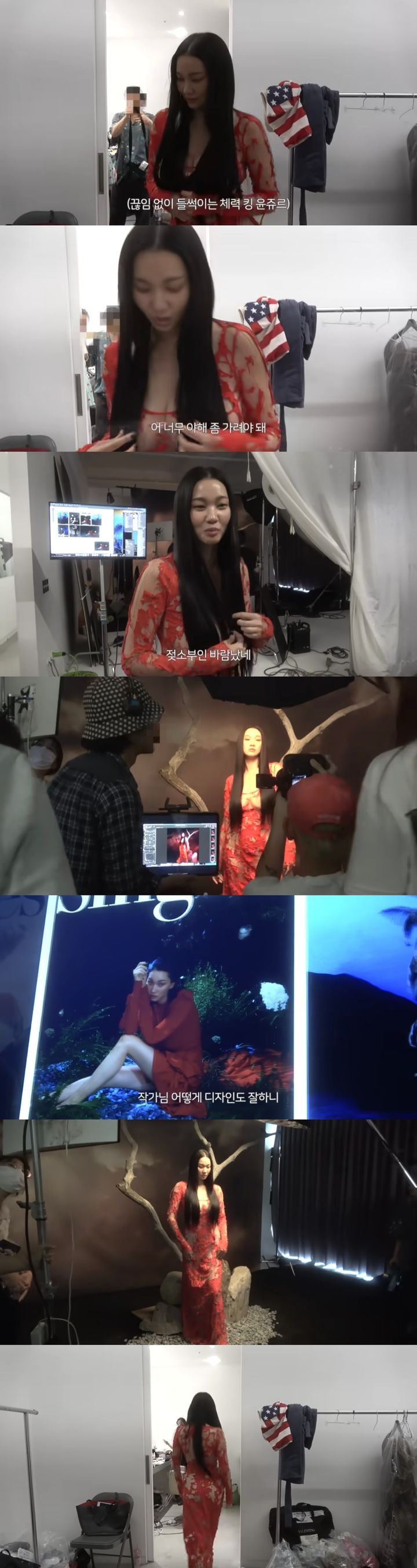 유튜브 채널 '윤쥬르 YOONJOUR 장윤주'가 지난 28일 공개한 영상. (사진=유튜브 채널 '윤쥬르 YOONJOUR 장윤주' 캡처) 2024.08.30. *재판매 및 DB 금지 / 사진 = 뉴시스