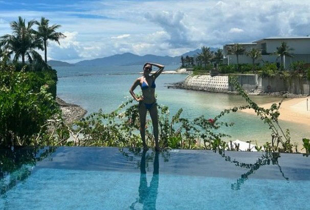 2일 오윤아는 "민아…미안해 다음에 같이 오자~~ 예쁜 수영복 드디어 입는다"라는 글과 함께 여러 장의 사진을 게재했다. (사진=인스타그램 갈무리) *재판매 및 DB 금지 / 사진 = 뉴시스