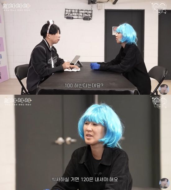 방송인 홍진경과 개그맨 박명수가 솔직한 입담을 뽐냈다. (사진=유튜브 채널 '얼굴천재 차은수' 캡처) 2024.10.31.  *재판매 및 DB 금지 / 사진 = 뉴시스