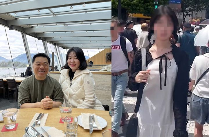 개그맨 정종철(왼쪽부터), 배우 황규림의 둘째 딸 시현 양이 단편 소설을 출간했다. (사진=황규림, 정종철 인스타그램 캡처) 2024.11.05.  *재판매 및 DB 금지 / 사진 = 뉴시스