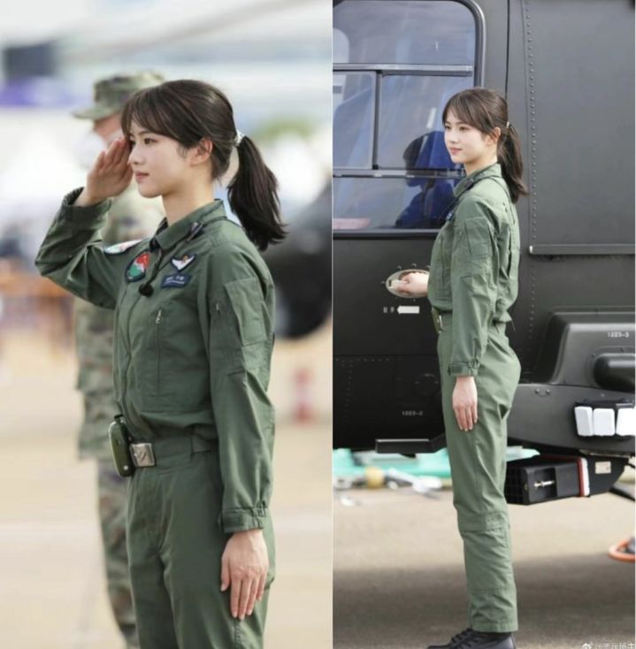 18일 홍콩 사우스차이나모닝포스트(SCMP) 보도에 따르면 그 주인공은 25세의 중국 인민해방군(PLA)의 소위 조종사 쉬펑찬이다. (사진= 웨이보 캡처) *재판매 및 DB 금지 / 사진 = 뉴시스