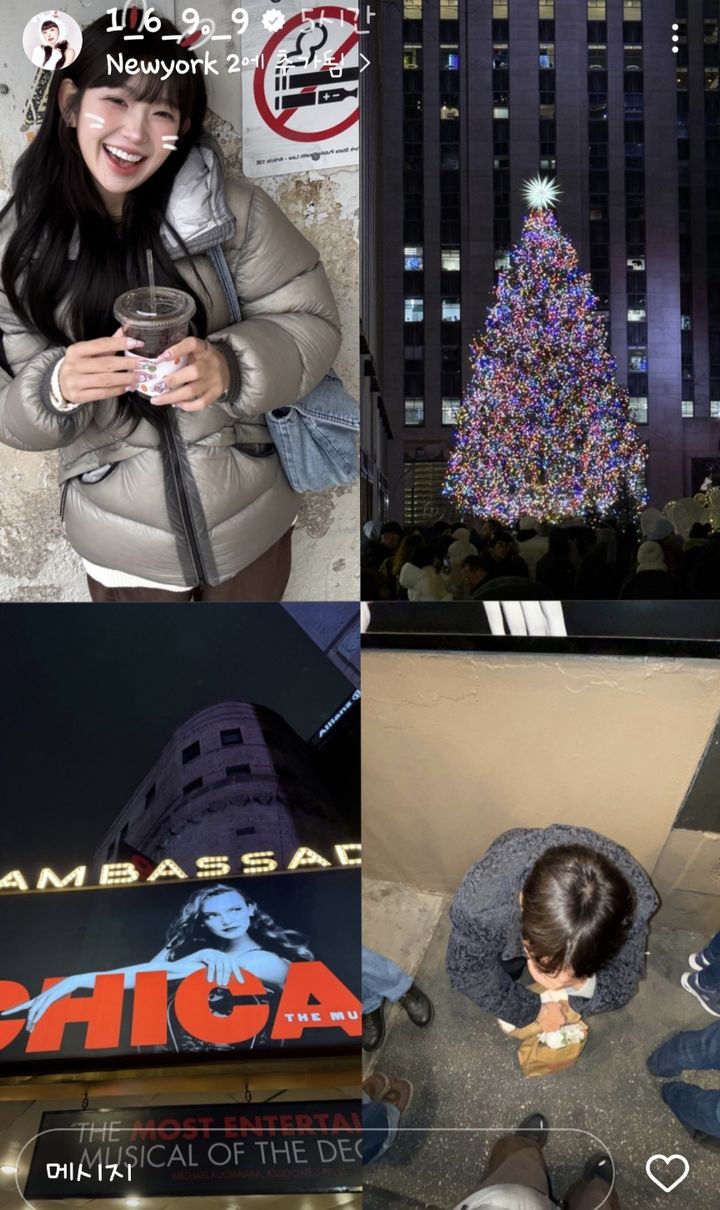 인플루언서 최준희가 21일 자신의 인스타그램에 미국 여행 사진을 공개했다. (사진=최준희 인스타그램 캡처) 2024.12.21.  *재판매 및 DB 금지 / 사진 = 뉴시스