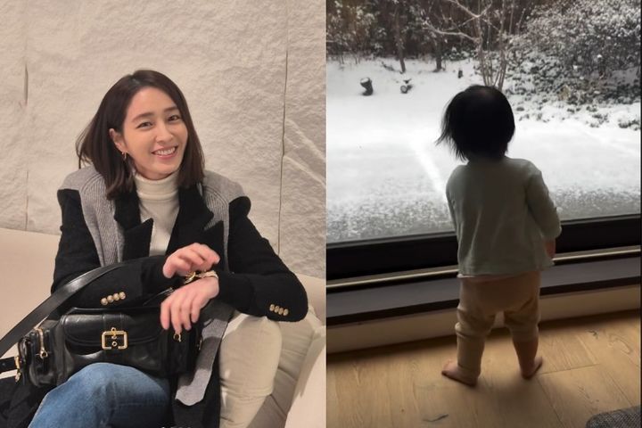 이민정과 딸. (사진=이민정 인스타그램 캡처) 2025.01.31. *재판매 및 DB 금지 / 사진 = 뉴시스