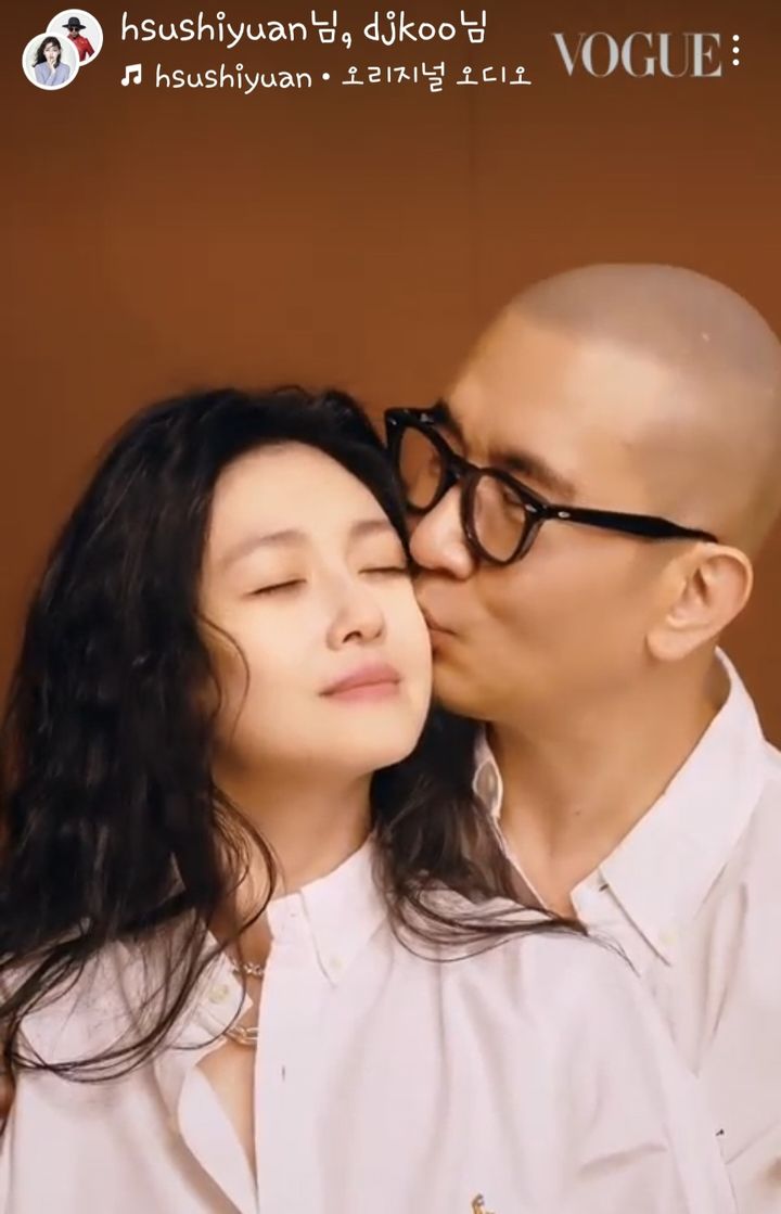 고(故) 서희원(왼쪽), 구준엽. (사진=보그 타이완 영상 캡처, 서희원 인스타그램 캡처) 2025.02.07.  *재판매 및 DB 금지 / 사진 = 뉴시스