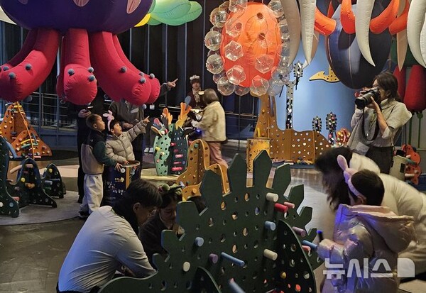 체육공단, 소마미술관서 소아·청소년 환우 초청 관람 행사 개최