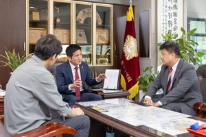 HDC현대산업개발, 김성철 용산구의회 의장과 면담…용산정비창 수주 총력