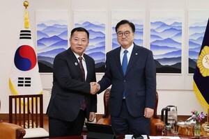 우 의장, 몽골 민주당 대표 만나 