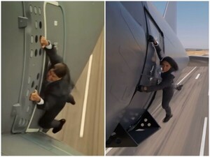 美 유튜버, 시속 240㎞ 비행기에 매달려…톰 크루즈 완벽 재현