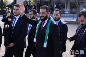 트럼프-알샤라 백악관 정상회담…美, 시리아 제재 6개월 추가유예