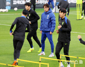 이강인·조규성까지 합류…11월 A매치 앞둔 홍명보호, 완전체 훈련