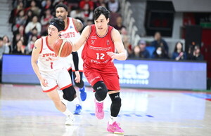 KBL, 고의성 발 걸기 정관장 김영현에 제제금 50만원 부과