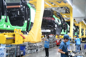 중국 10월 산업생산 4.9%↑…