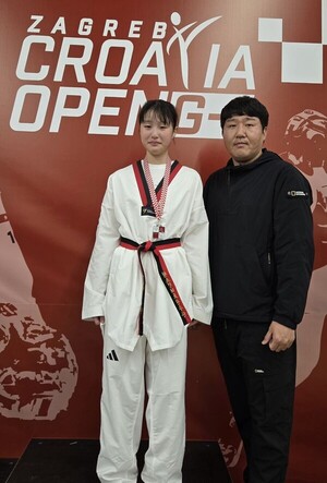 고성군 유소년 태권도부, 국제대회에서 연이어 메달